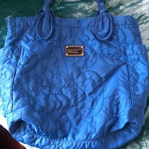 Marc by Marc Jacobs Cobalt Blue Nylon Tote